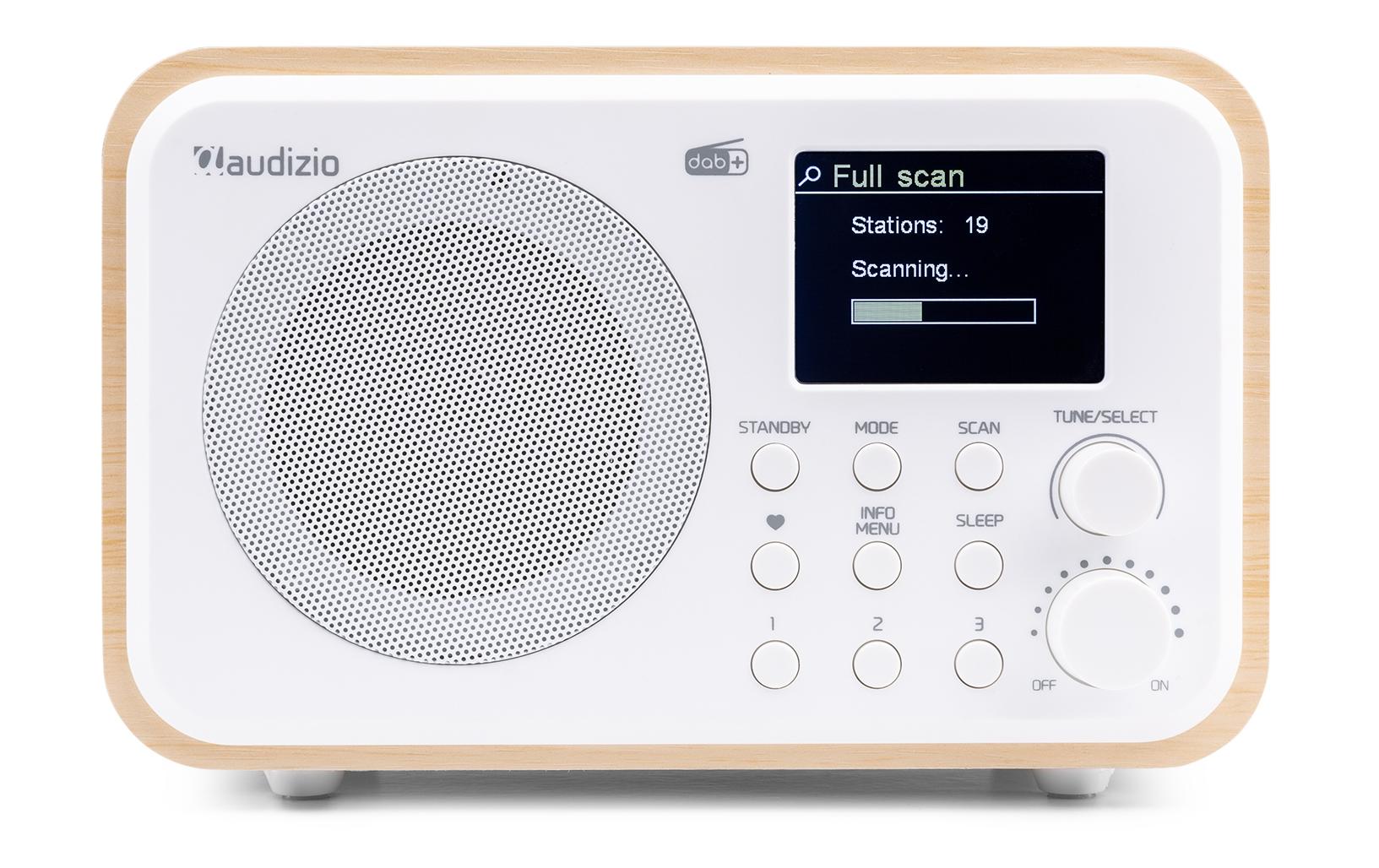DAB+ Radio Milan WeissDAB+ Radio mit Bluetooth