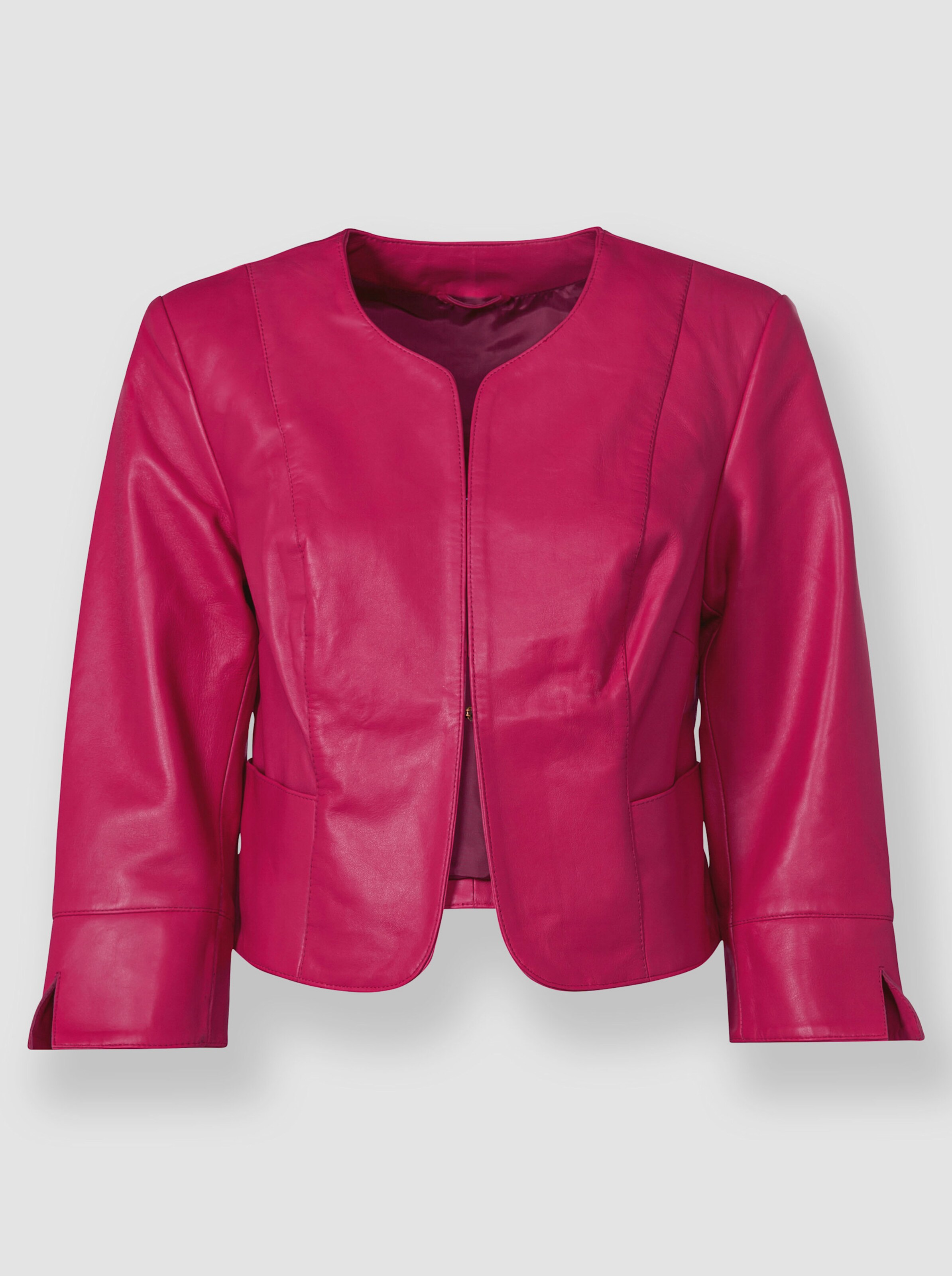 Leder-Jacke