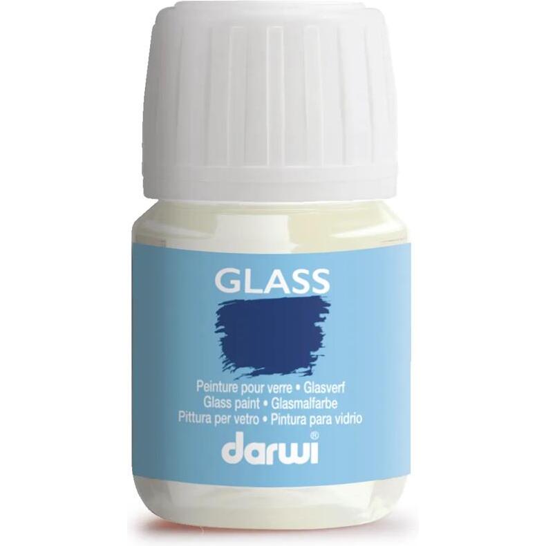 DARWI Flacon de 30 ml de Diluant pour Peinture sur Verre - Transparent
