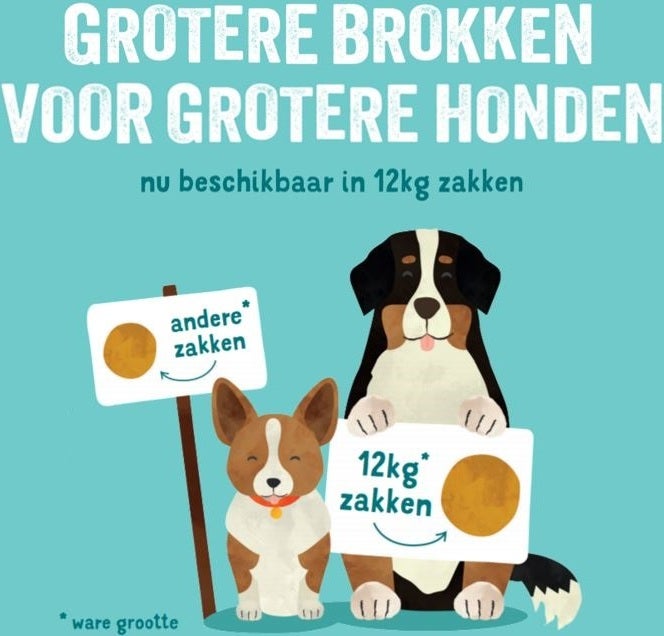 Edgard & Cooper hondenvoer verse scharrelkip adult 12 kg