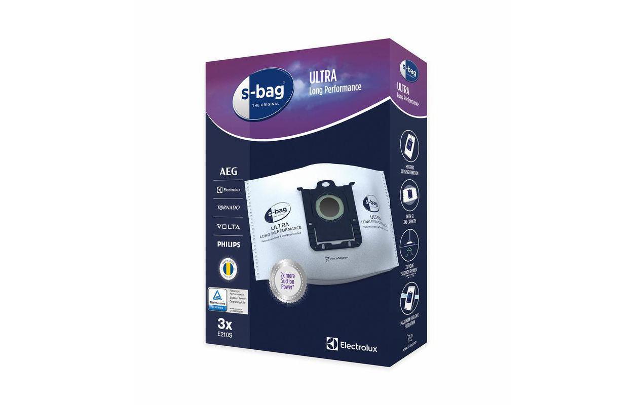 Staubfilterbeutel s-bag E210S 3 StückErsatz-Staubbeutel für bestimmte Staubsaugermodelle von Electrolux