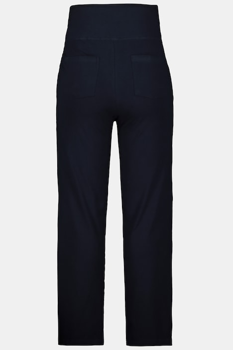 Bellieva-Jerseyhose, gerade Passform, Biobaumwolle, GOTS