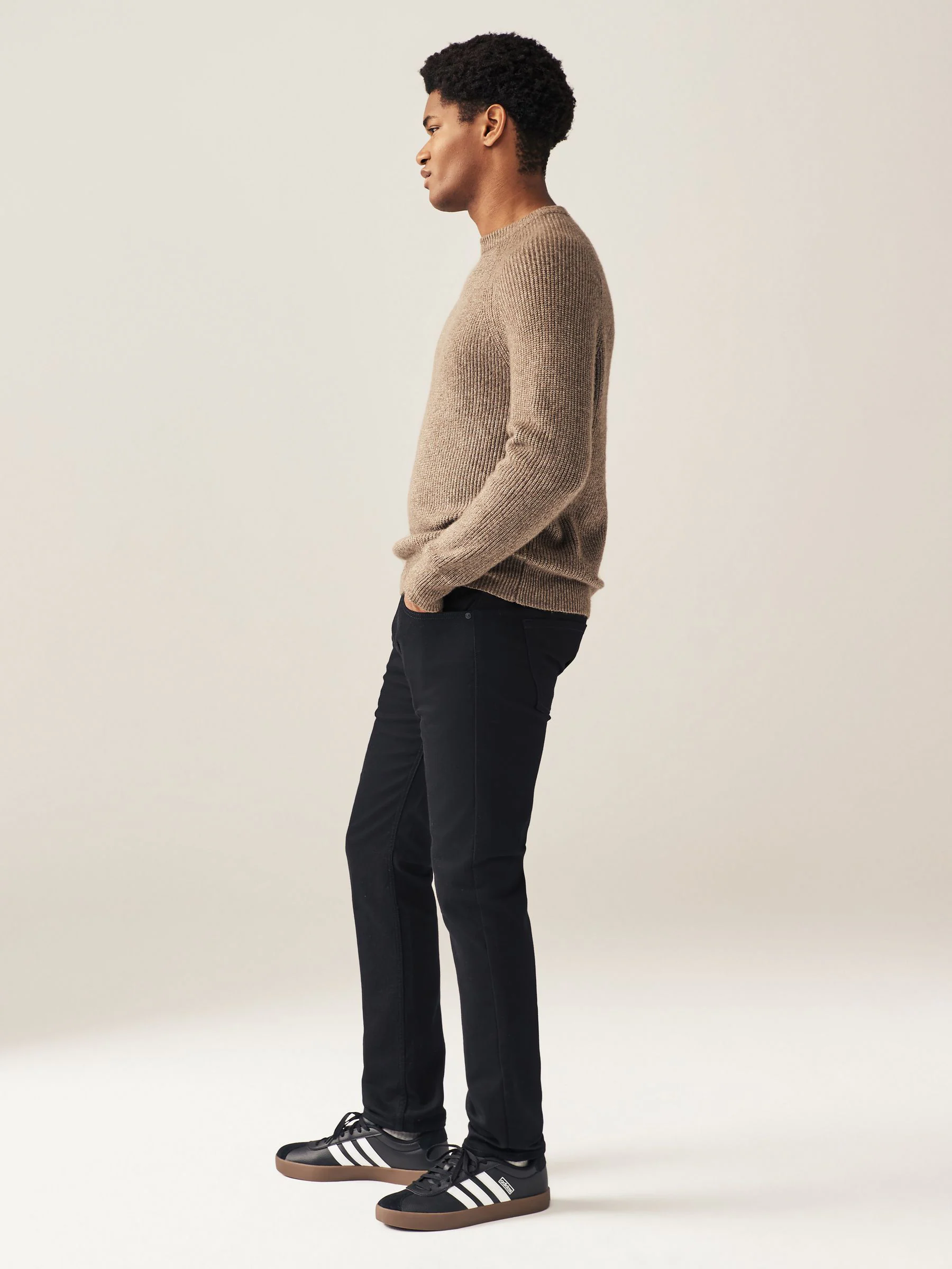 Effen zwart - Enkele - Skinny fit klassieke stretchy jeans