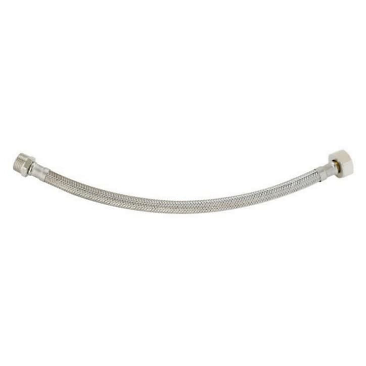 Flexible sanitaire DN8 mâle/femelle 12x17, 15 cm (Mâle et écrou tournant)