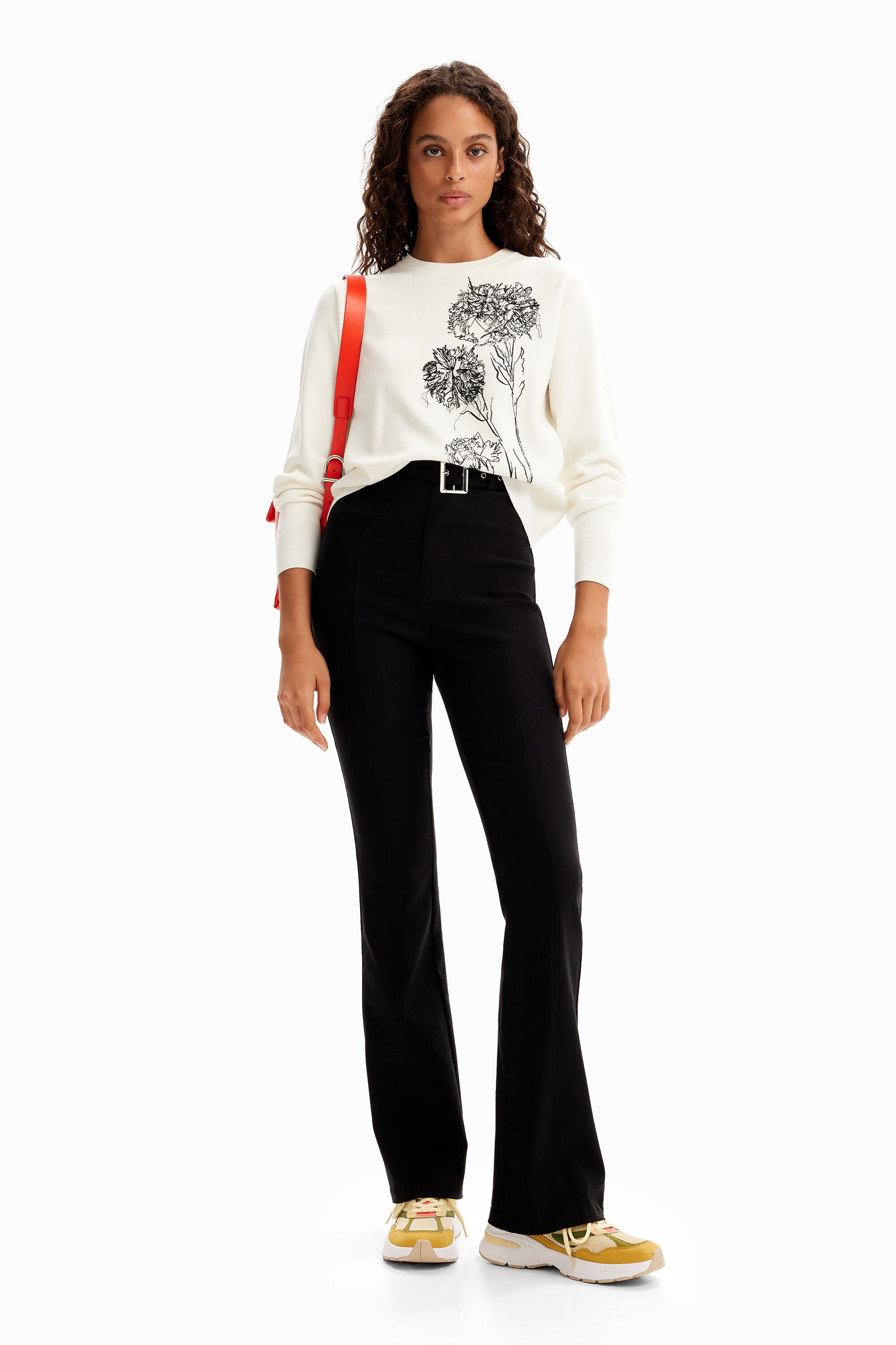 Pull fleurs M. Christian Lacroix