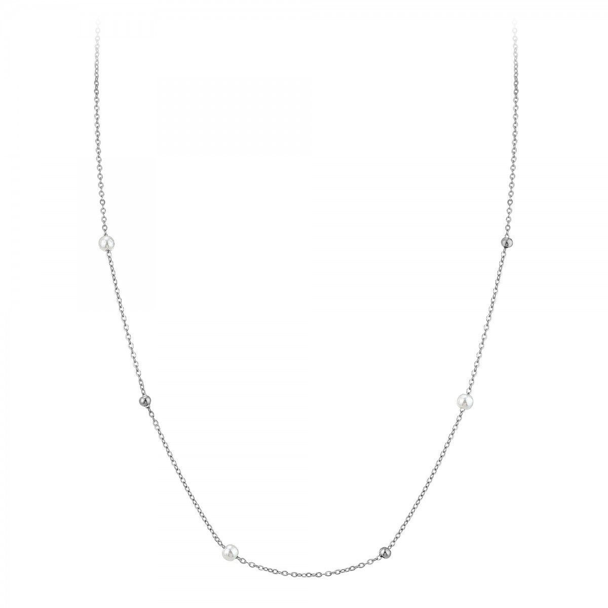 Collier SC Crystal en acier inoxydable
