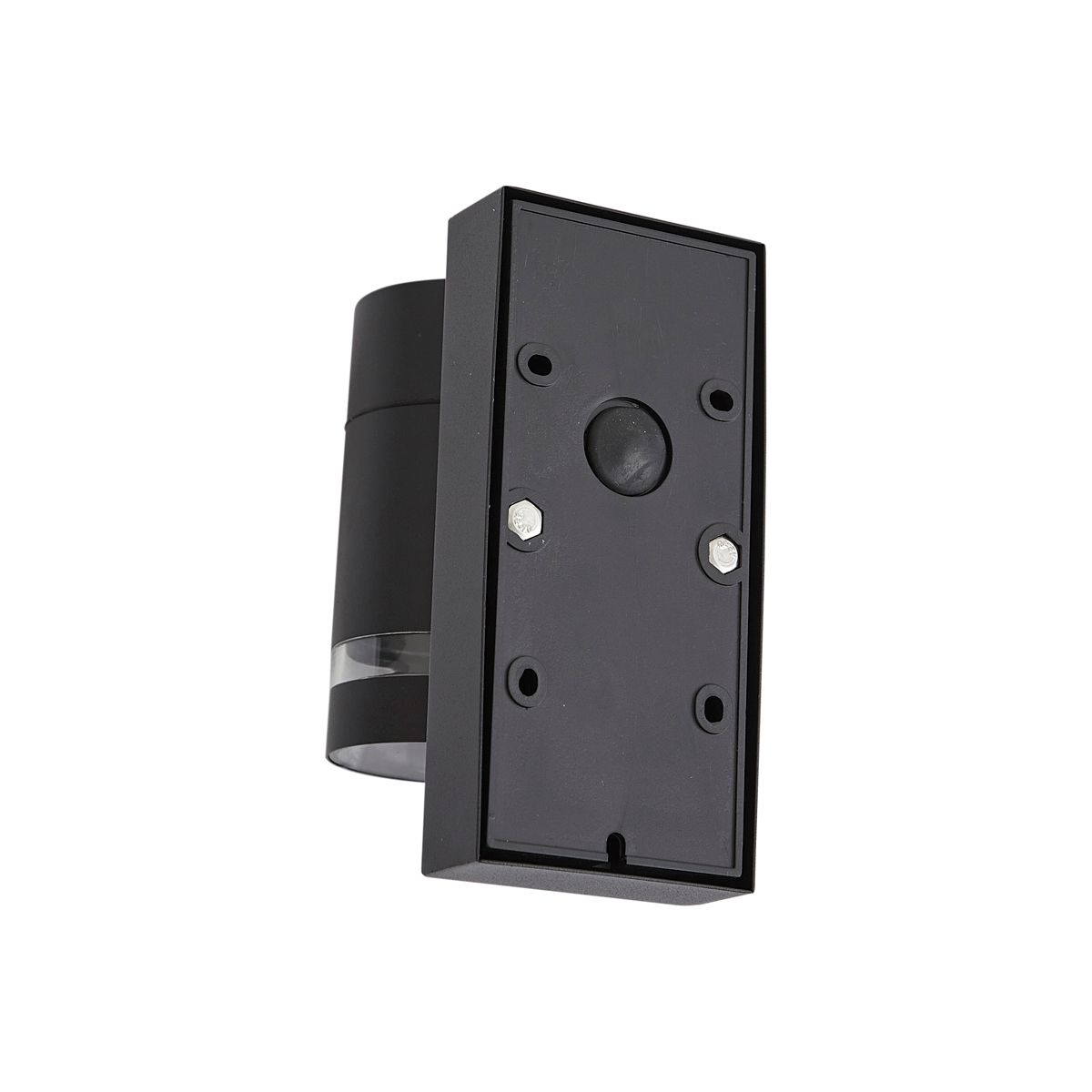 Moderne buiten wandlamp zwart IP44 met bewegingssensor - Ensam