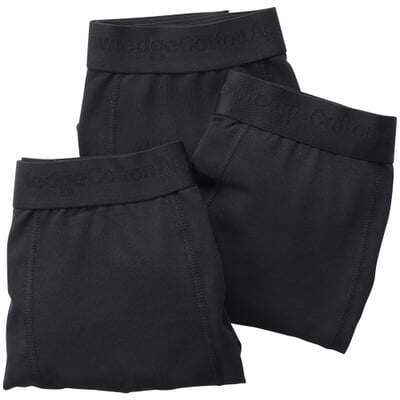 Herren-Boxershorts, Schwarz