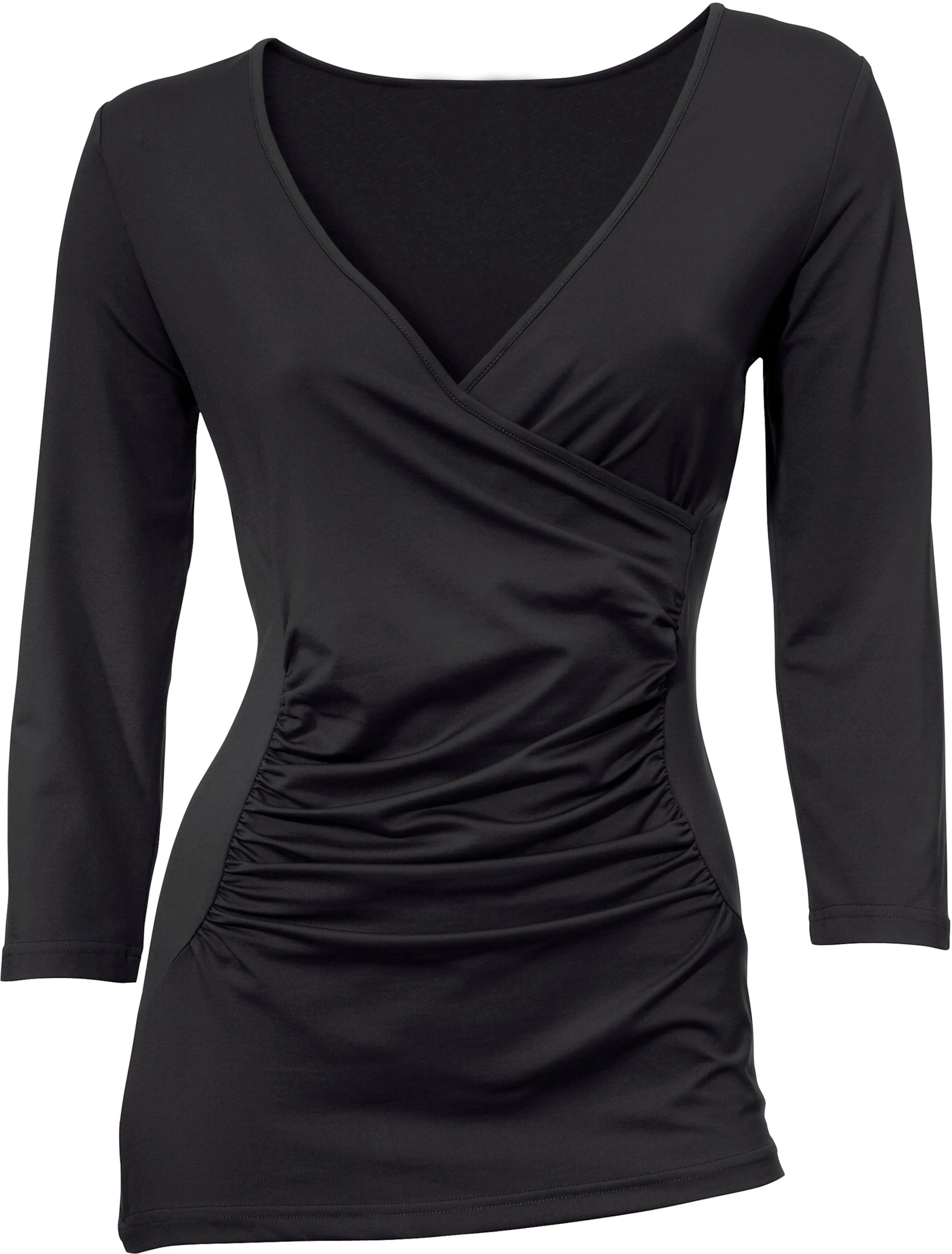 heine Wickelshirt in schwarz