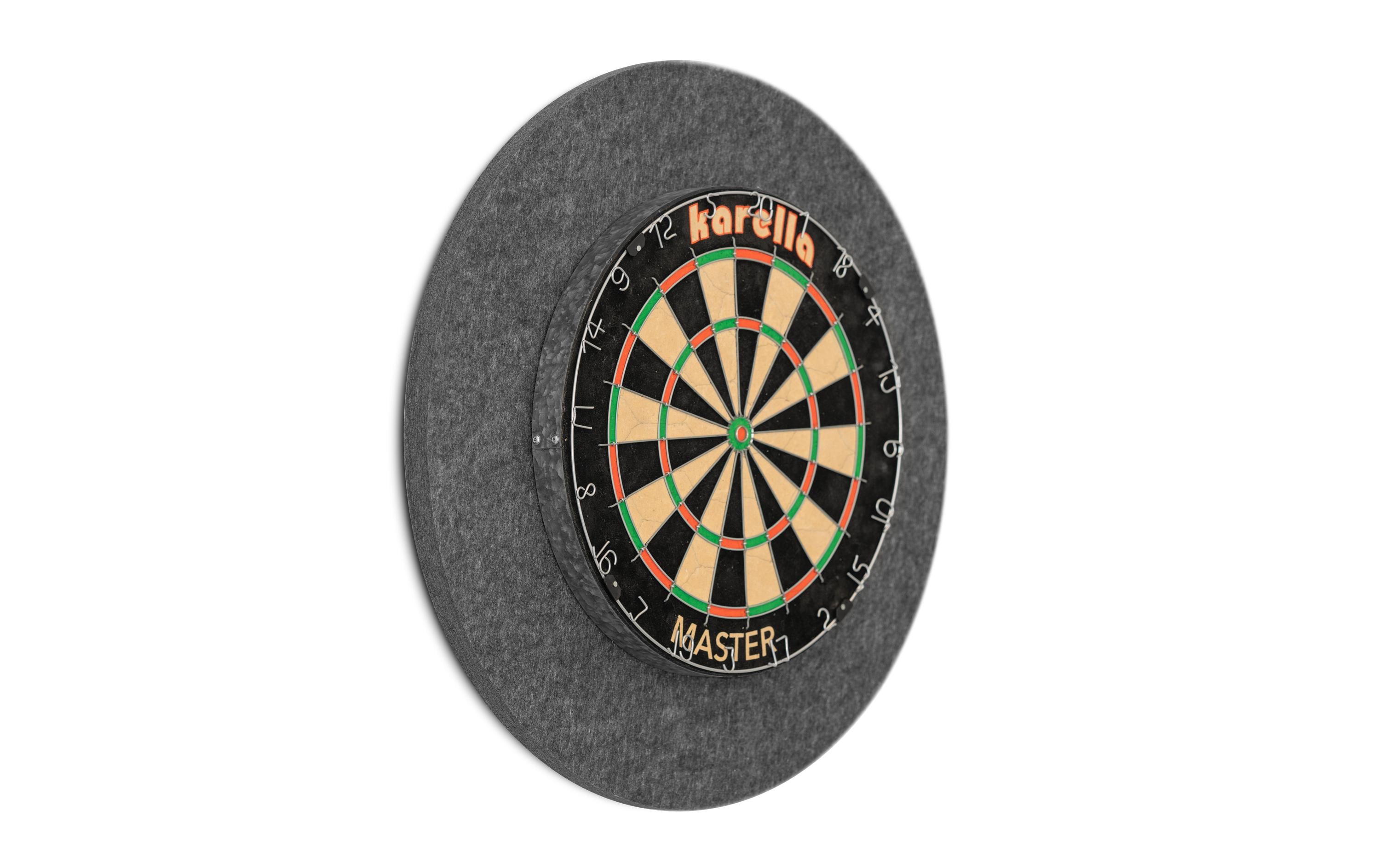 Schallschutz für Steeldartboards<br>Schallschutz für Dartscheiben