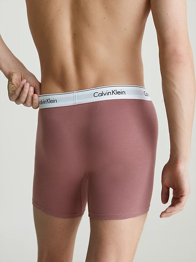 Pacote com 3 Cuecas Boxer Longas - Algodão Moderno