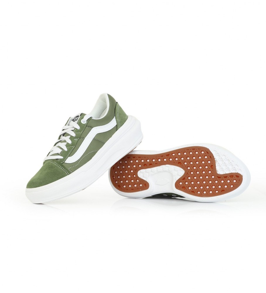 Tênis Vans UA Old Skool Overt CC de camurça verde