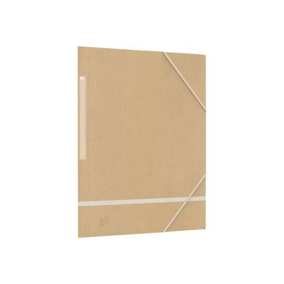 Oxford Touareg - Chemise à 3 rabats - A4 - pour 200 feuilles - disponible dans différentes couleurs krafts
