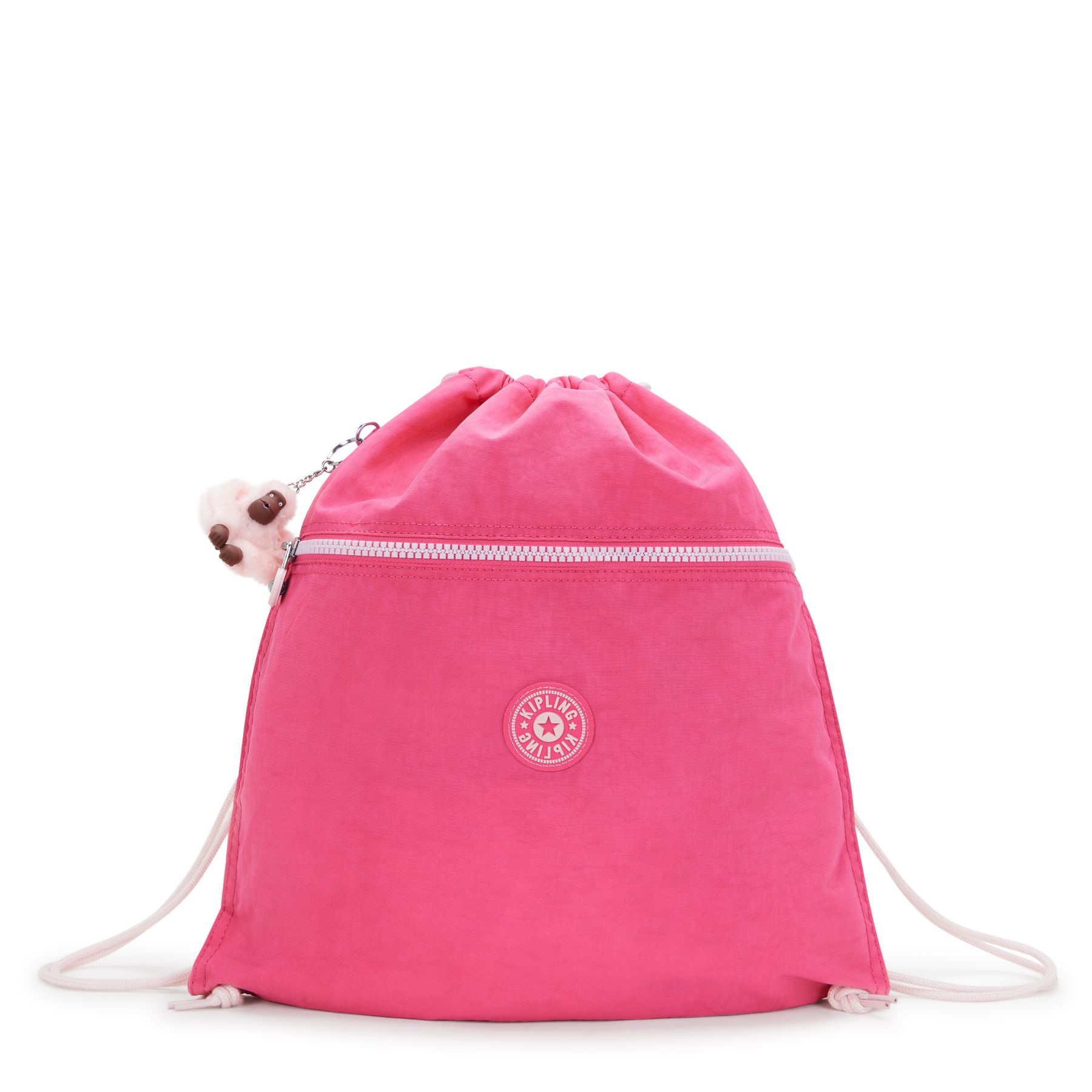 SUPERTABOO Sac moyen avec cordon de serrage - Happy Pink Combo