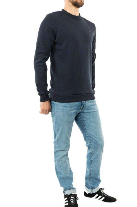 sweat le coq sportif graphique crew sky captain
