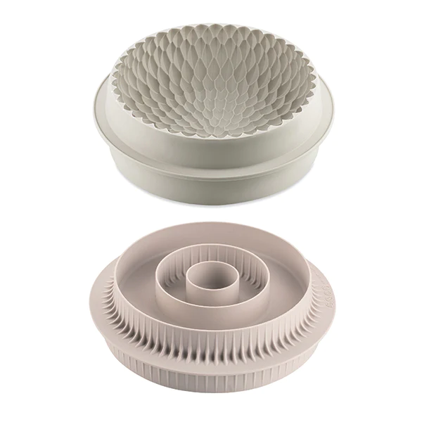 Lot moule en silicone Honoré et moule à insert rond Silikomart