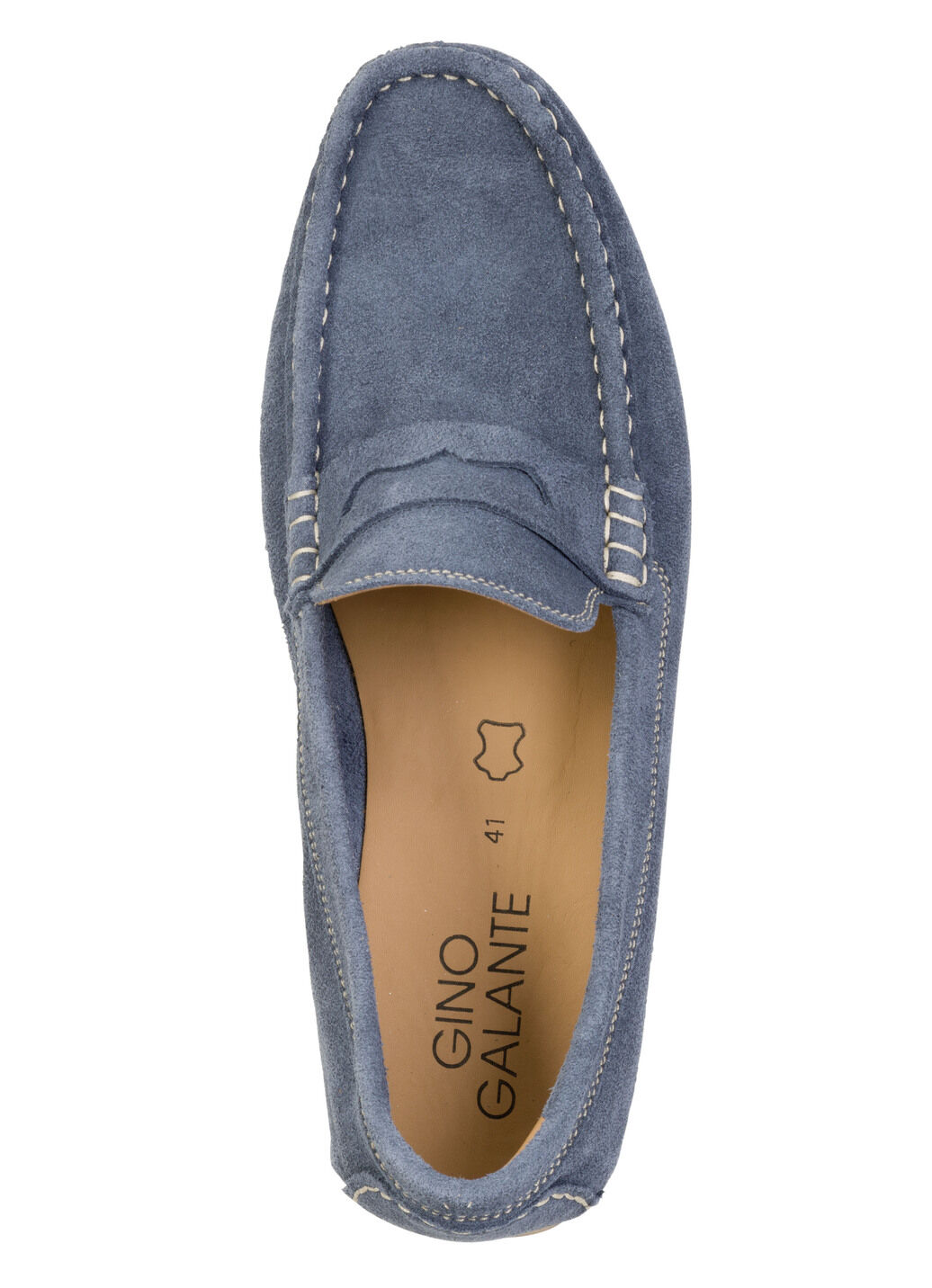 GINO GALANTE, klassische Herren-Slipper, aus Leder
