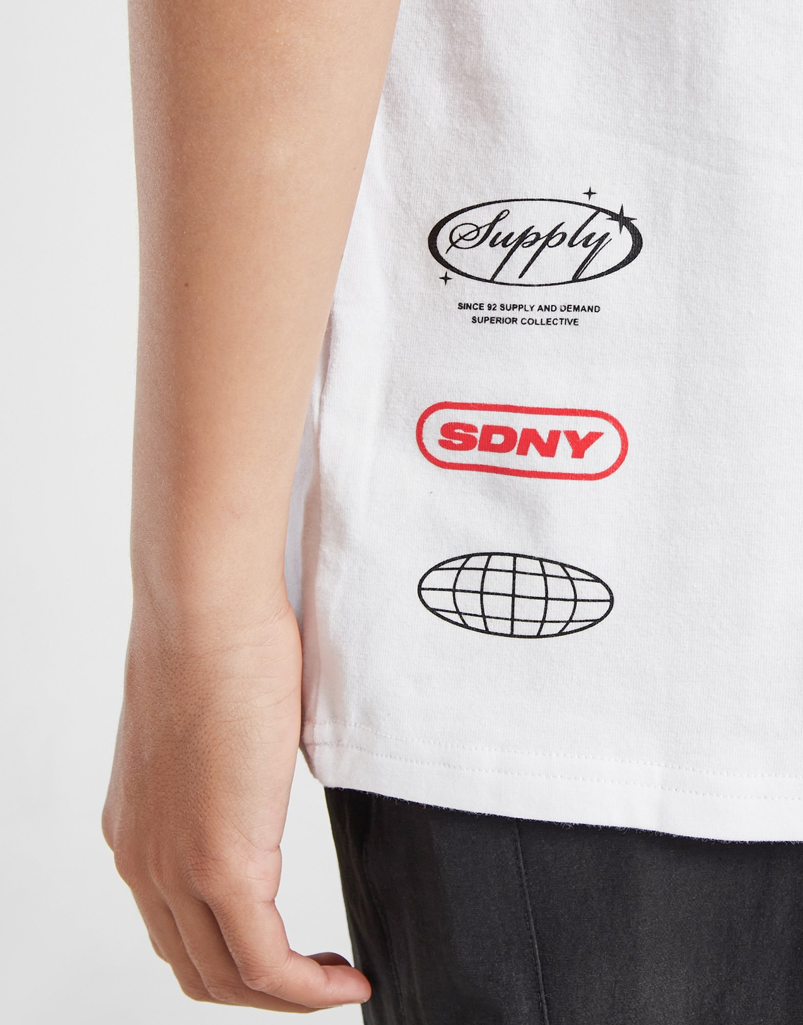 Supply & Demand T-shirt Back Junior