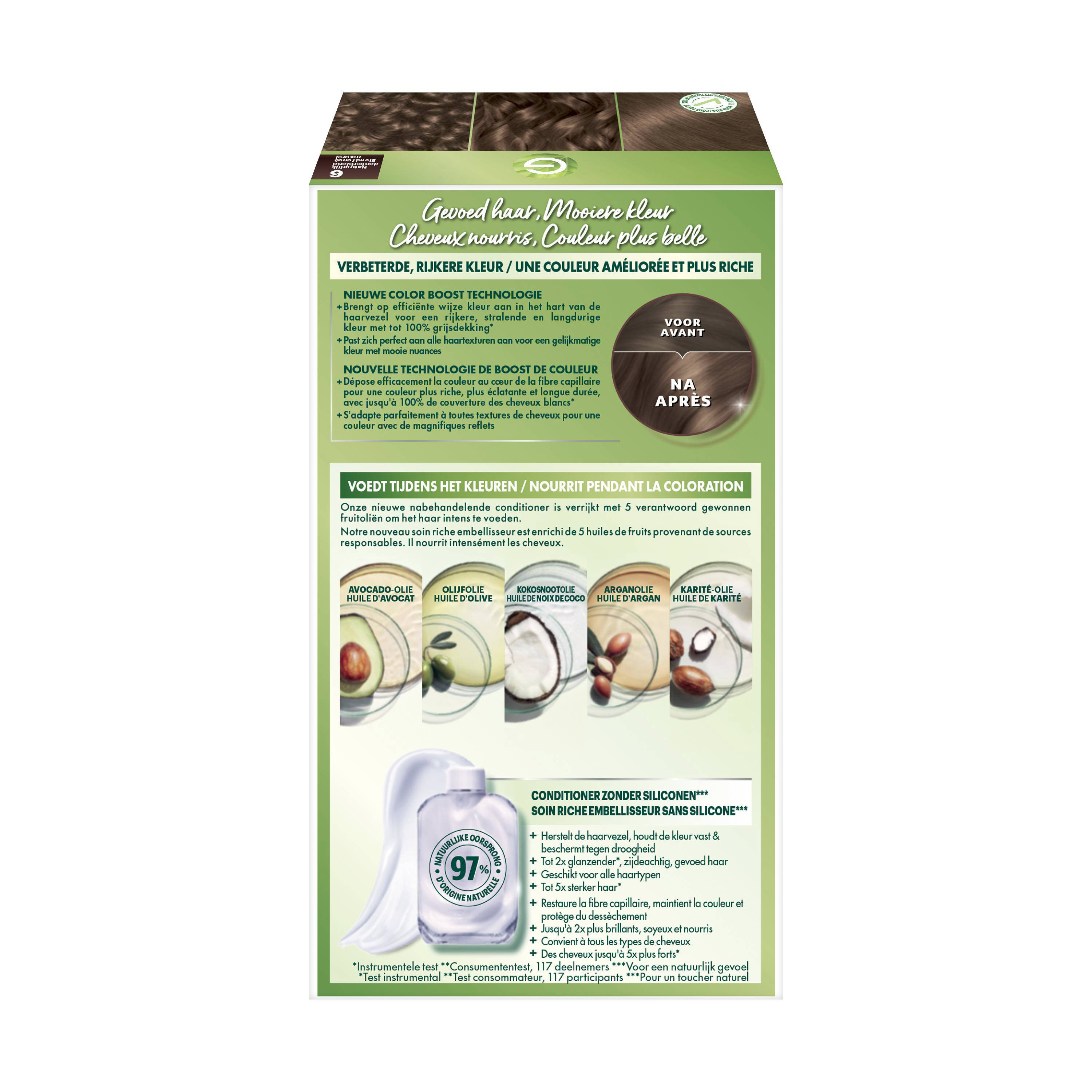 Garnier Ultra Crème haarkleuring - 6 Natuurlijk Donkerblond