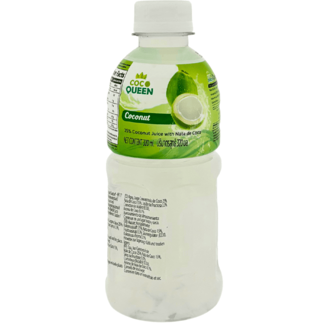 Coco Queen Vruchtensap met nata de coco (Kokosnoot) 320ml