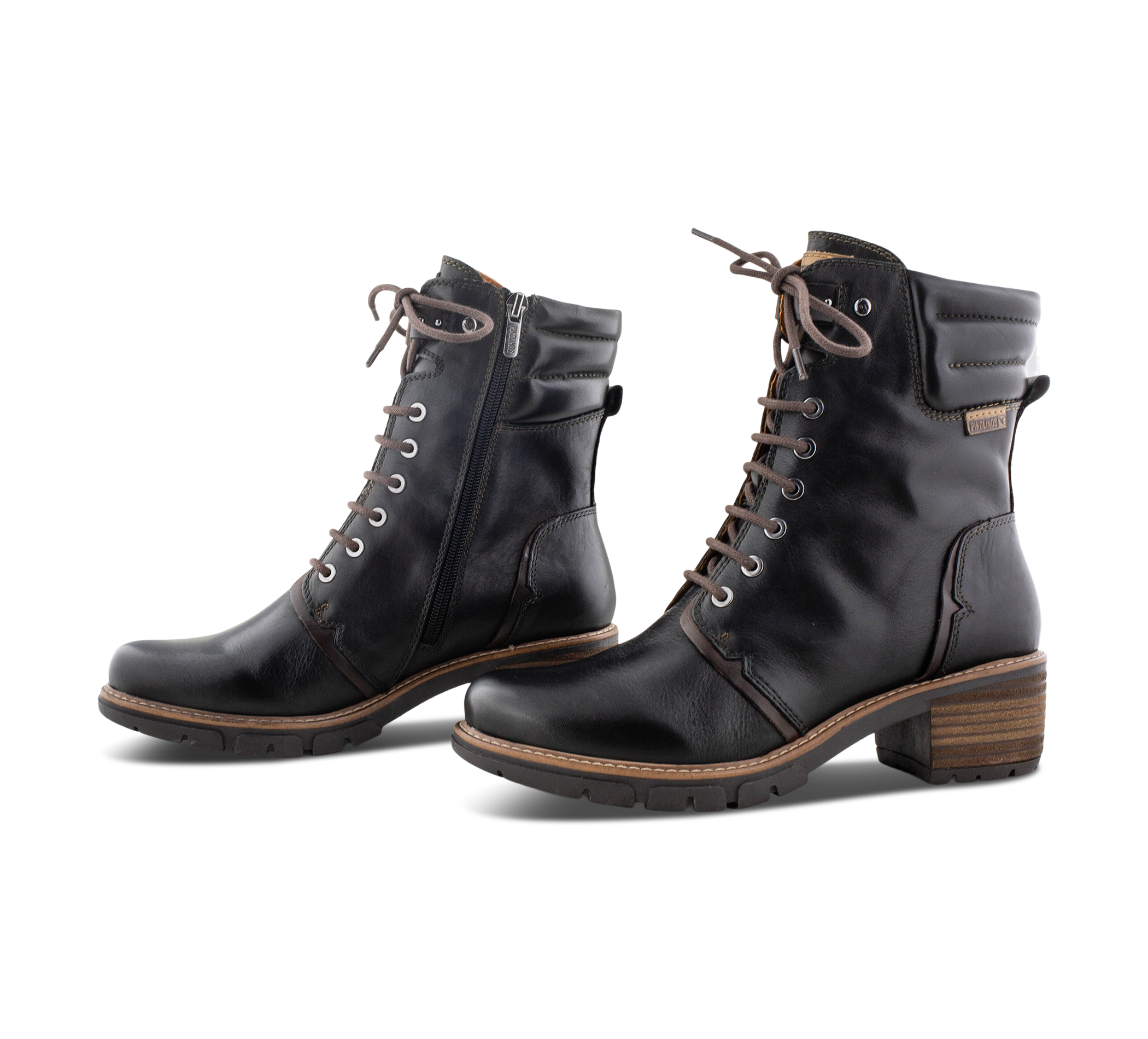 Pikolinos San Sebastia - Schnürstiefel schwarz