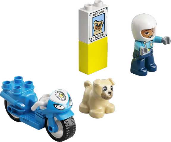 La moto de police LEGO DUPLO 10967