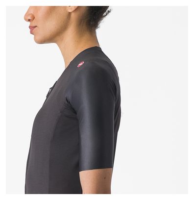 Maillot Manches Courtes Femme Castelli Aero Pro 7.0 Noir
