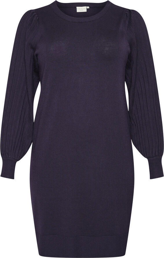 Kaffe Curve KCloni Knit Dress Dawn purple