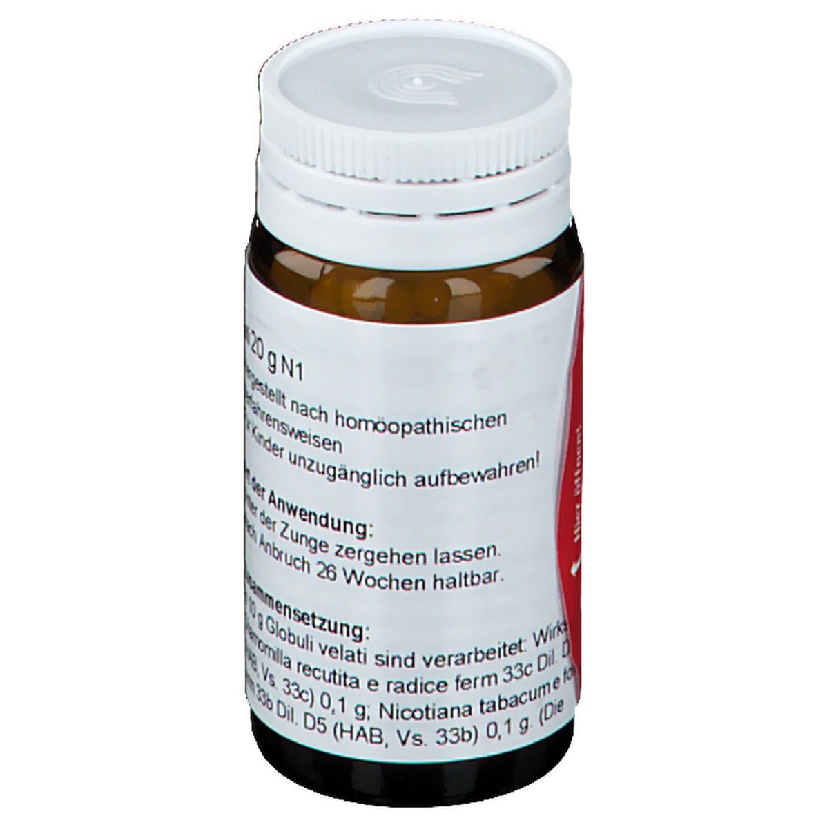 WALA® CHAMOMILLA/NICOTIANA Globuli