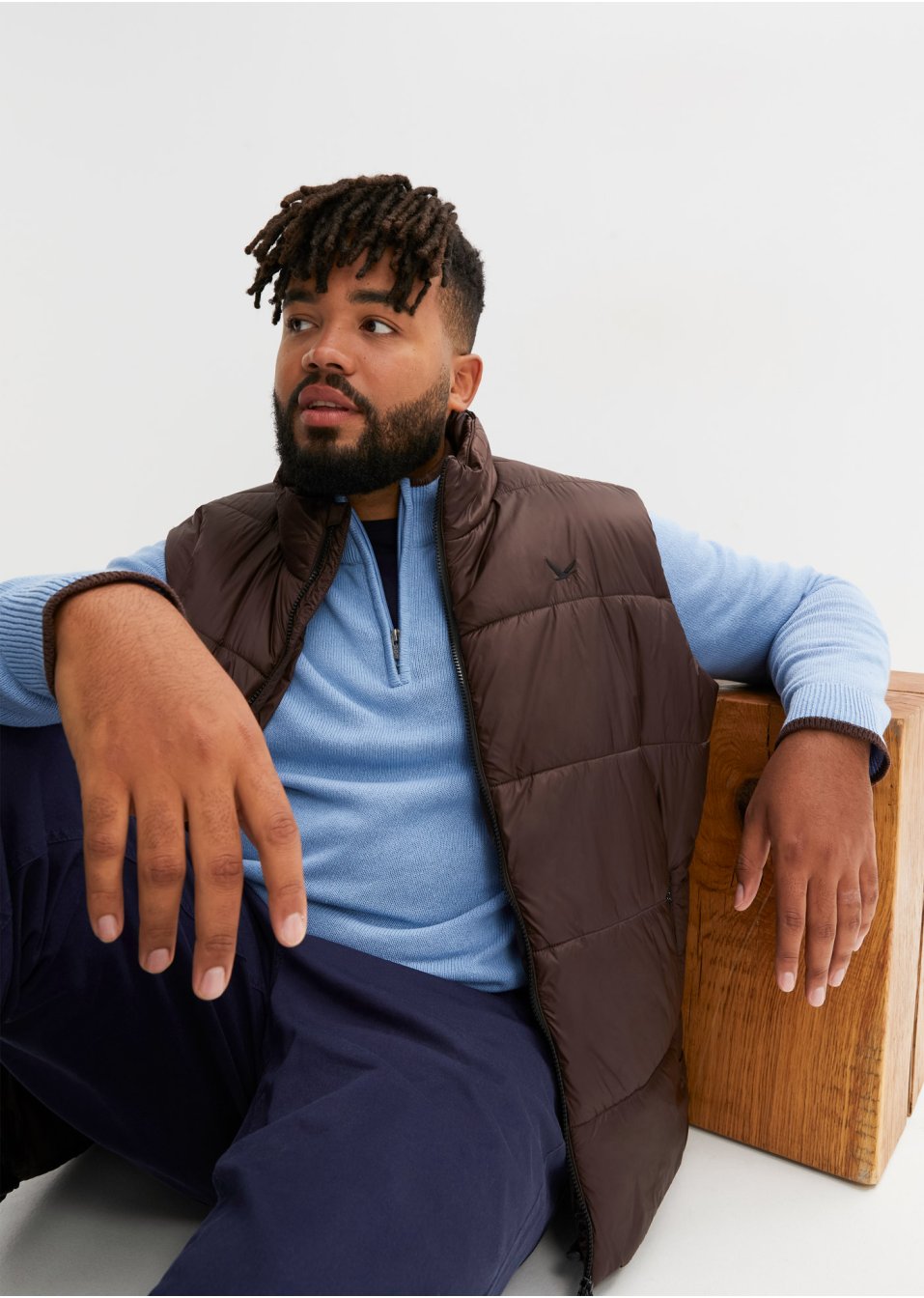 Veste sans manches matelassée