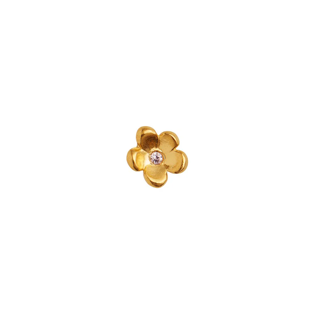 STINE A Jewelry  PlanBørnefonden garden flower Love Box - forgyldt