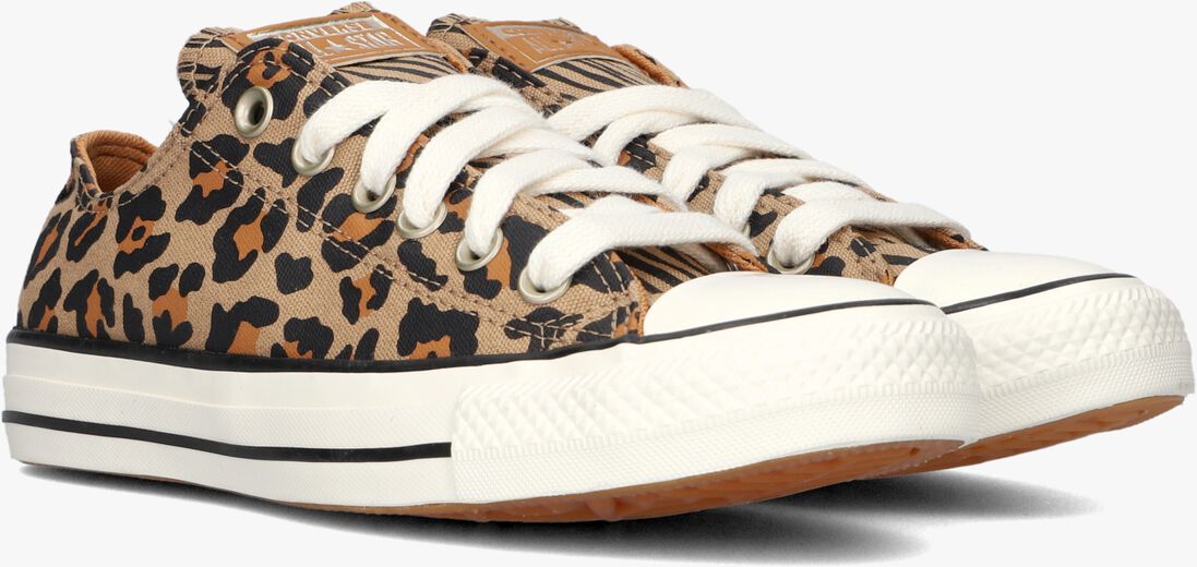 CONVERSE zwarte converse lage sneakers chuck taylor all star leo