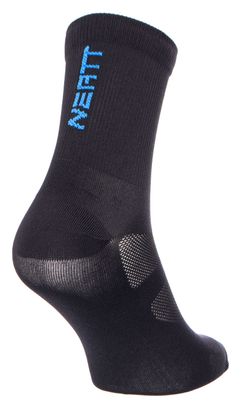NEATT Paire de Chaussettes Hautes Noir / Bleu Marine