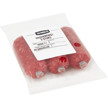 Jumbo Ossenworst 3 Stuks