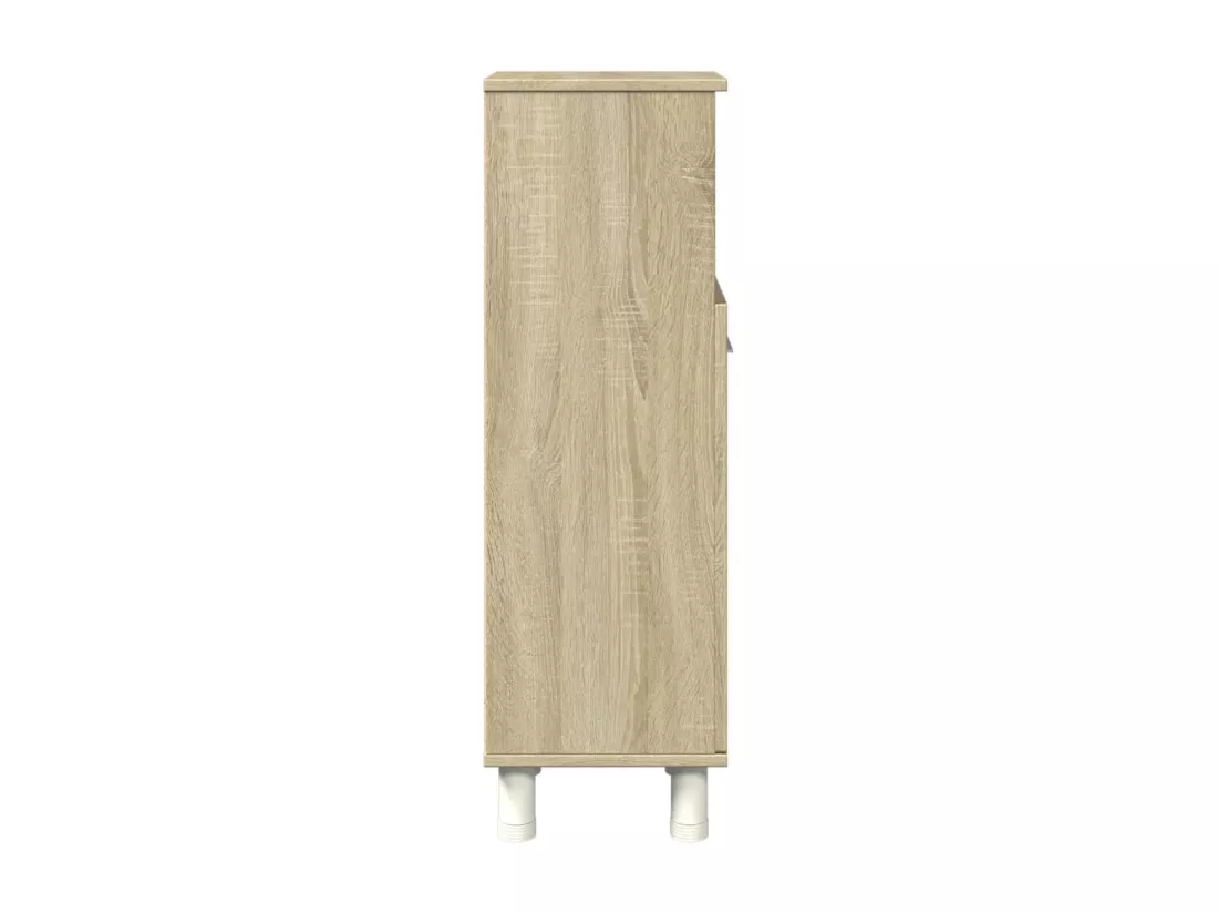 Armoire de salle de bain chêne sonoma 30,5x30x95 cm