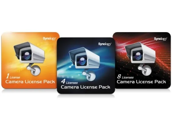 Synology Camera License Pack - Licens - 4 kameraer