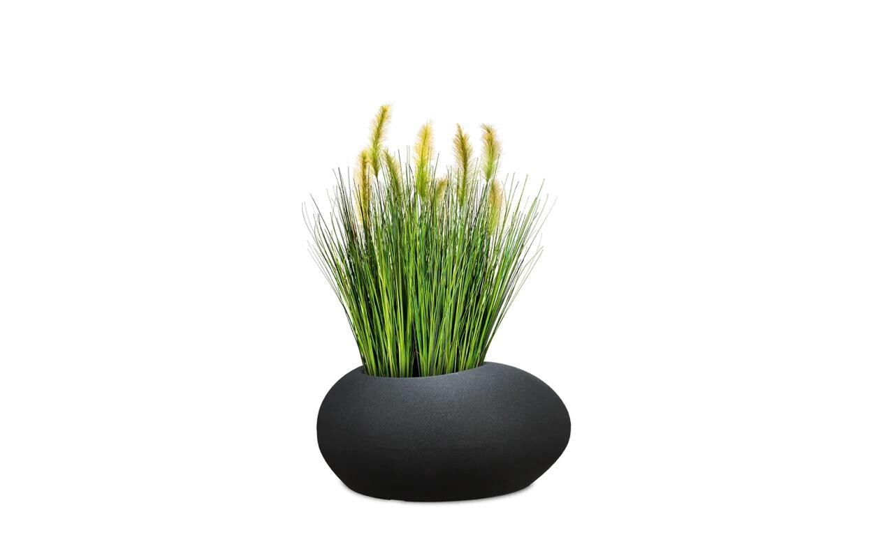 Flow 73/280 Granit<br>Pflanzengefäss