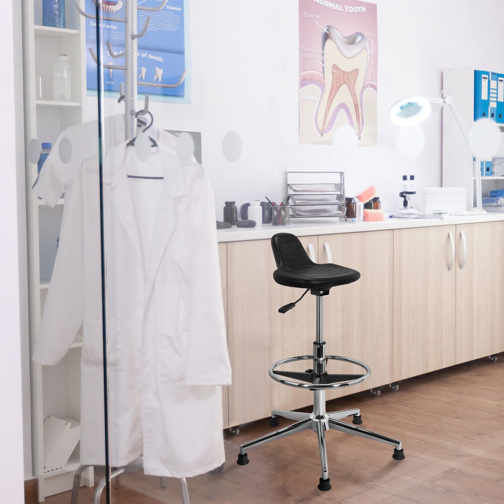 Drehhocker TOP WORK 03 I Hartschaum ohne Armlehnen hjh OFFICE