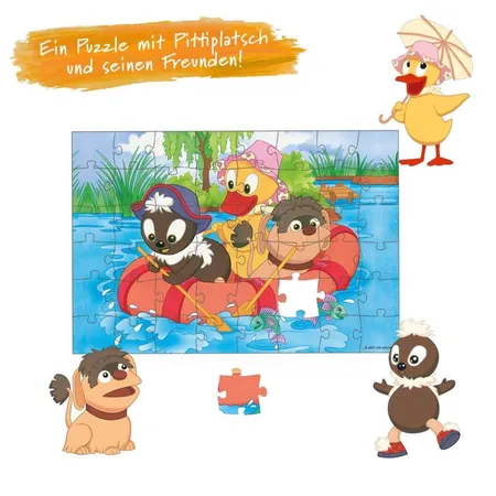 Trötsch Pittiplatsch 3D Puzzle Boot