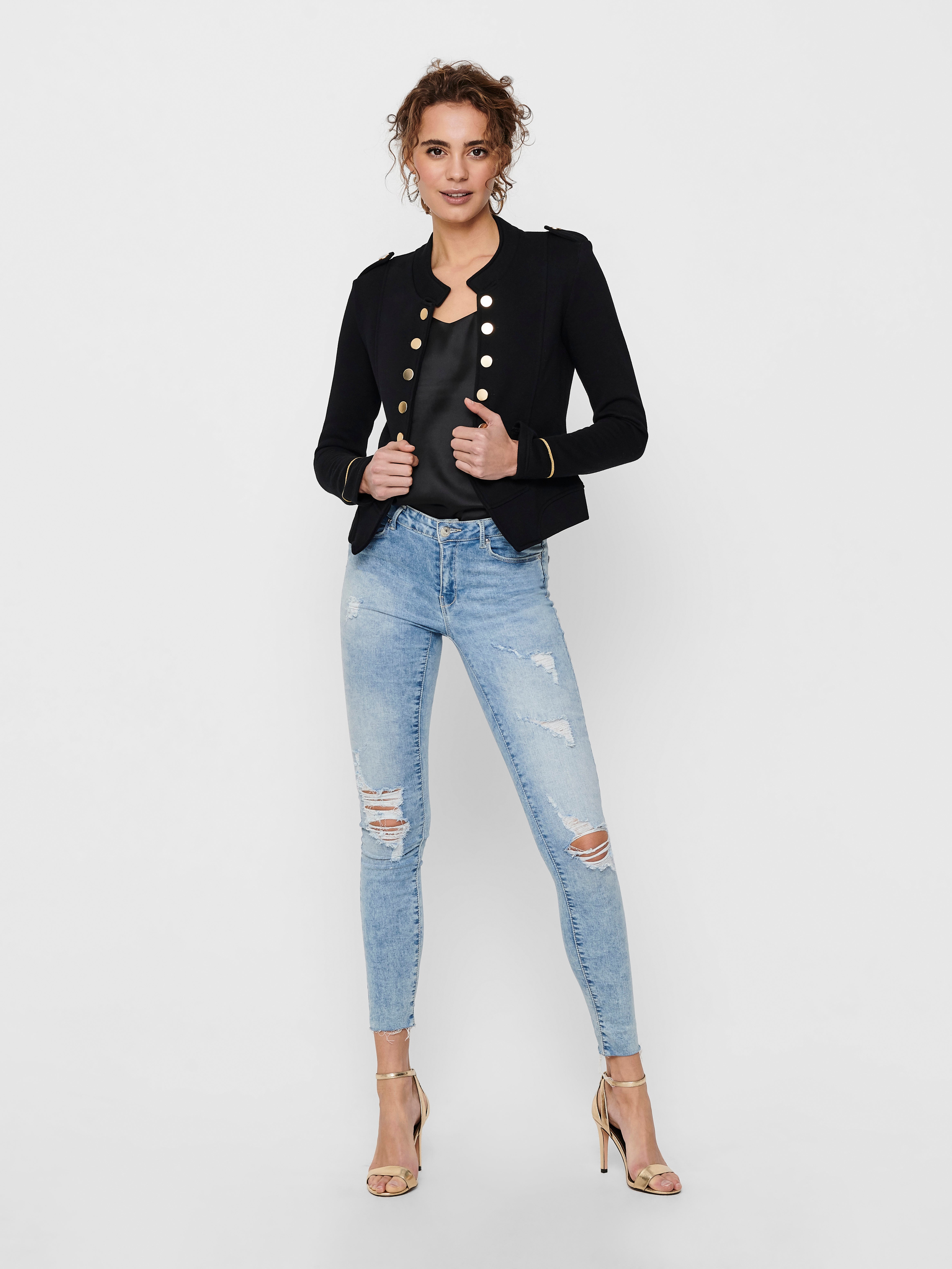 ONLANETTA Sweatshirt-Jacke Black