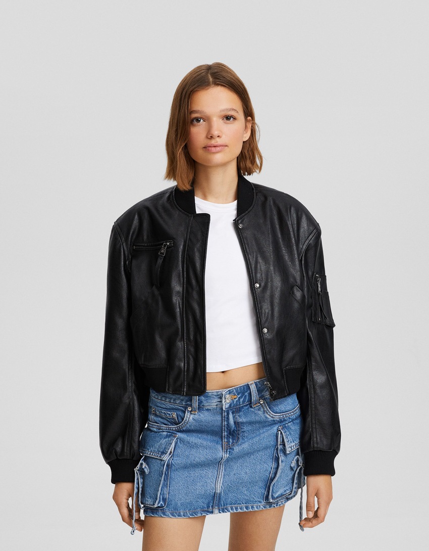 Minissaia cargo jeans