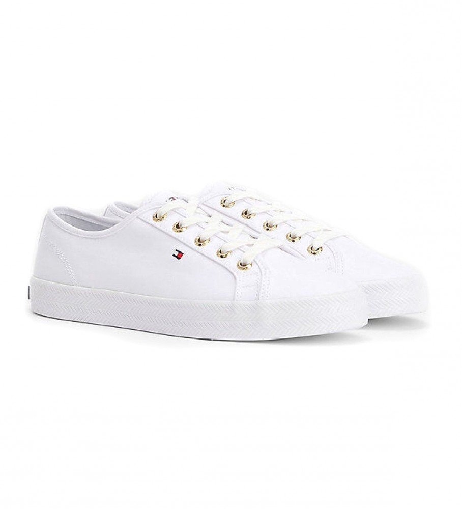Tênis náutico essencial Tommy Hilfiger, branco