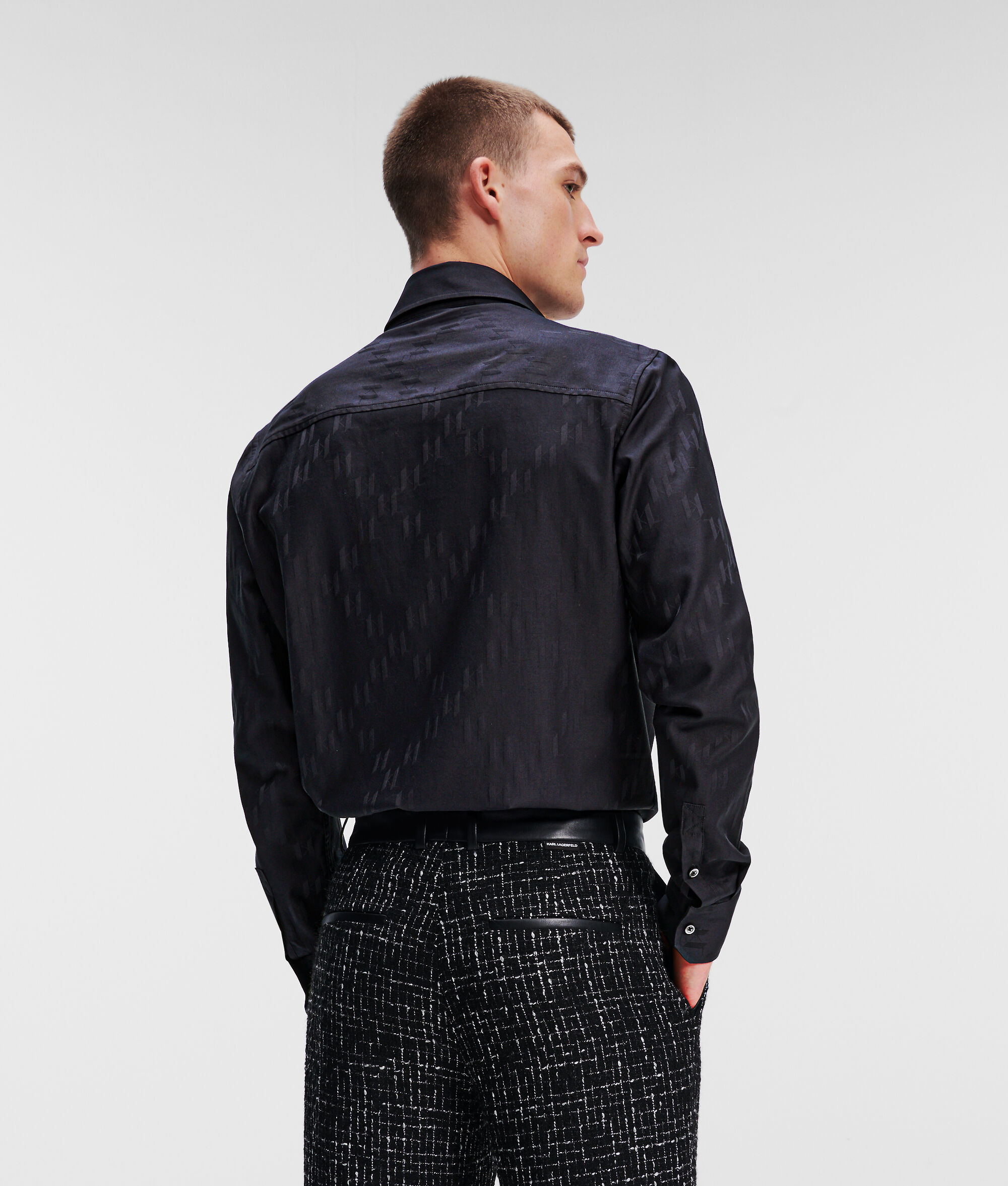 CHEMISE AVEC MOTIF DIAMANT KL MONOGRAM