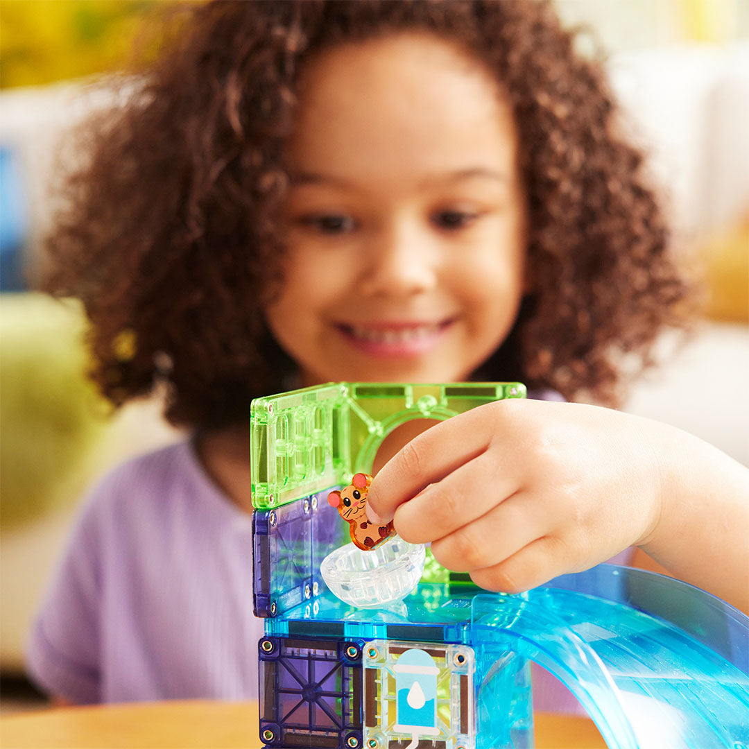 magna-tiles magnetische tegels hamster ball - 13st