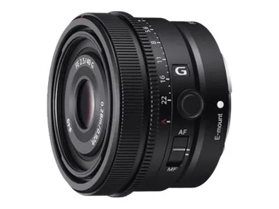 Sony SEL40F25G - Objektiv - 40 mm - f/2.5 G - Sony E-mount - for Cinema Line; a VLOGCAM; a1; a1 II; a6700; a7 IV; a7C; a7C II; a7CR; a7R V; a7s III; a9 III