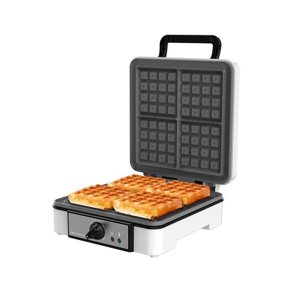Cecotec Máquinas de Waffles FunGofrestone CEC08017 Inox - 1200W