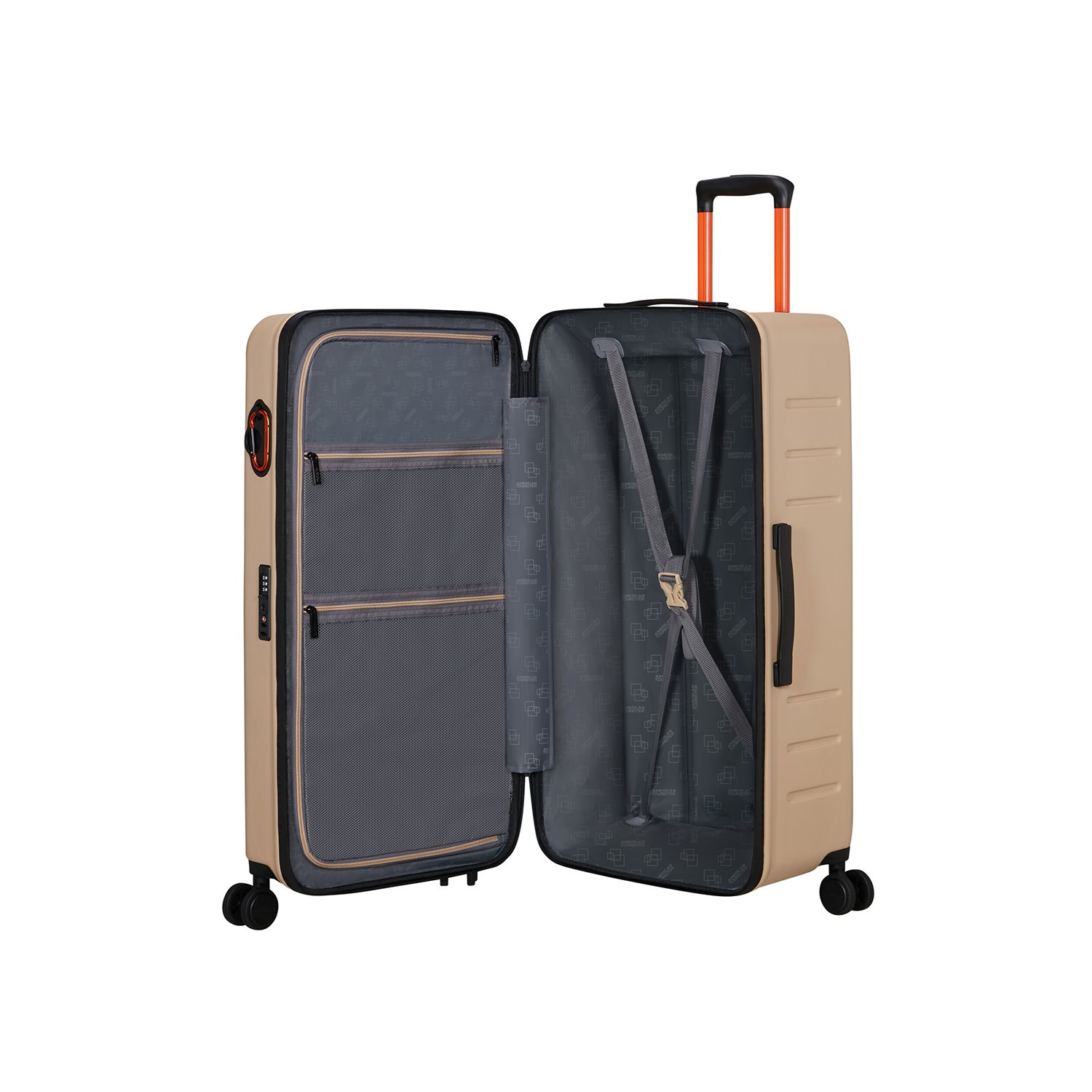 American Tourister Trailon Trunk 80/30 TSA beige