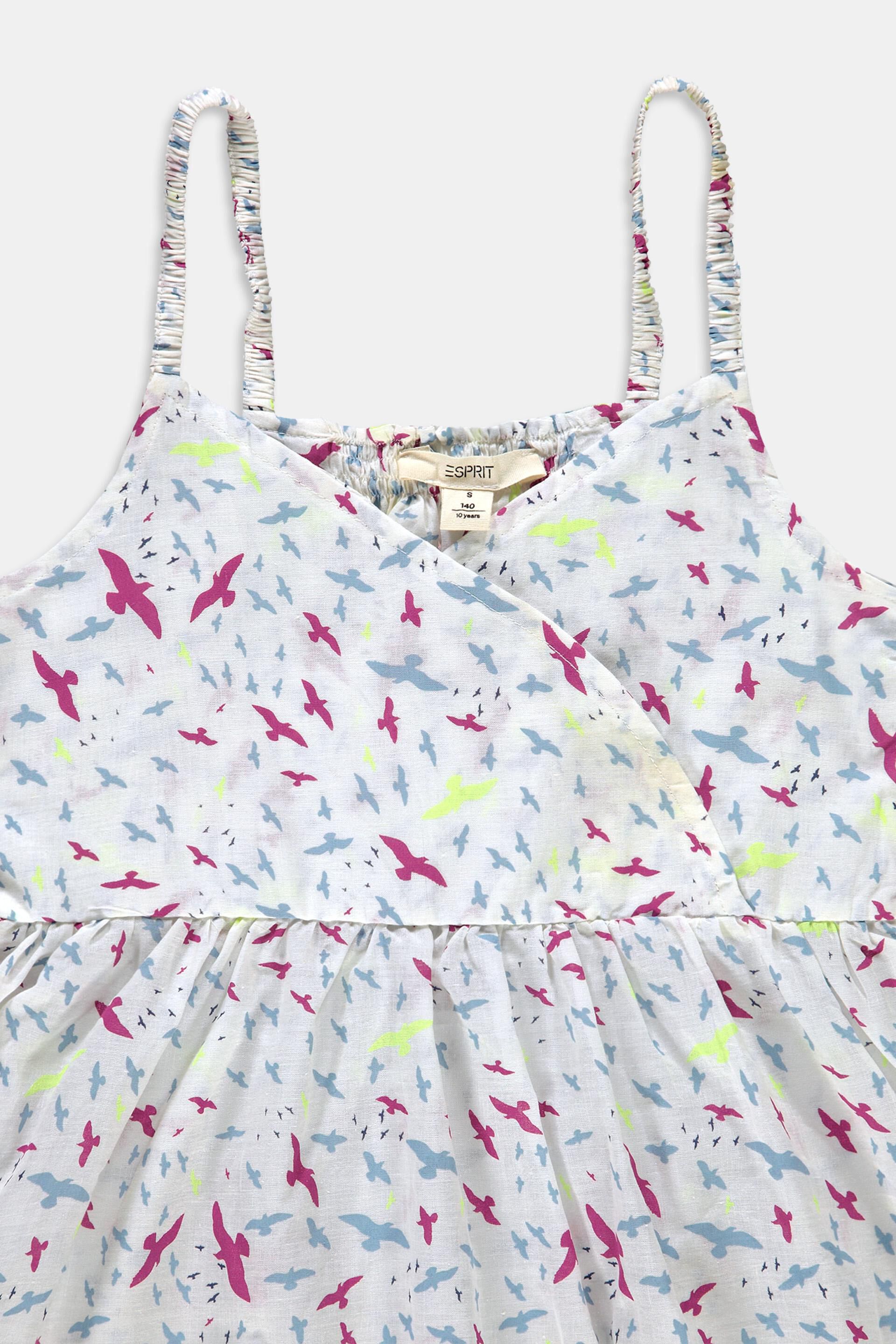Robe longueur midi à imprimé