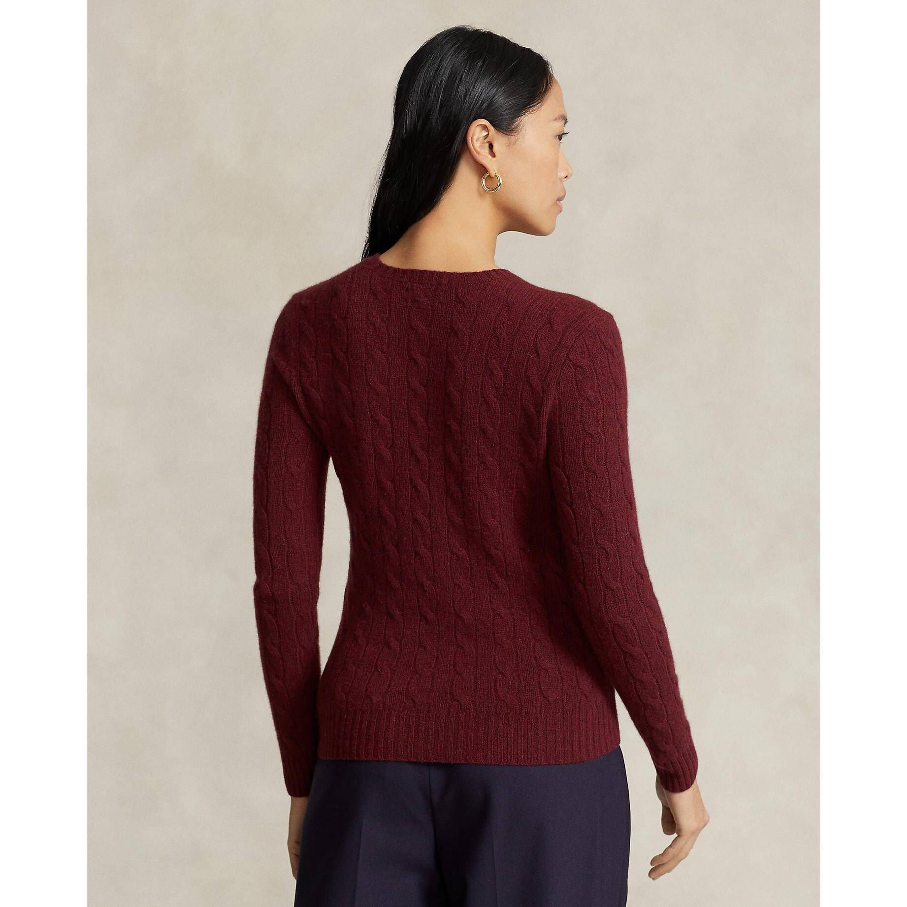 Polo Ralph Lauren| Damen Strickpullover mit Kaschmir