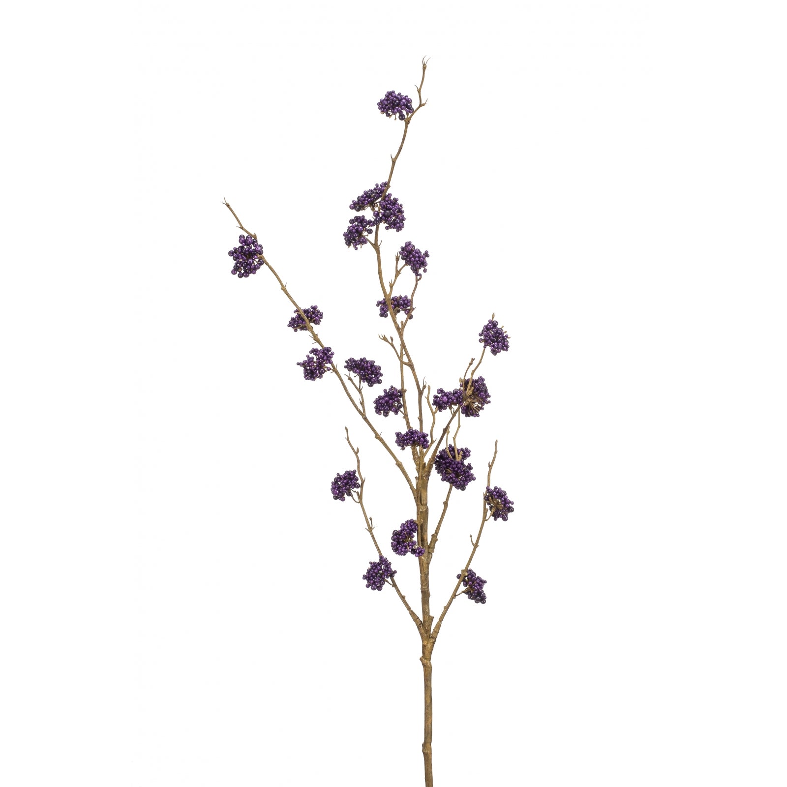 Fleurdirect Kunsttak Callicarpa - Paars - Kunststof